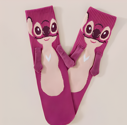 Stitch & Angel: Magnetic Couple Socks