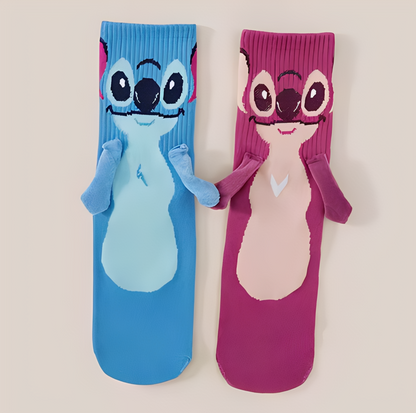 Stitch & Angel: Magnetic Couple Socks