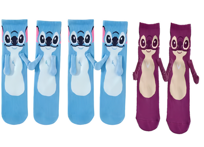 Stitch & Angel: Magnetic Couple Socks