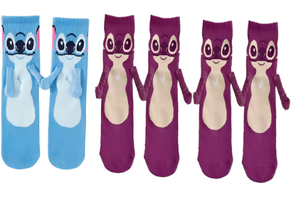 Stitch & Angel: Magnetic Couple Socks