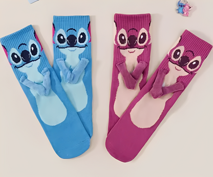 Stitch & Angel: Magnetic Couple Socks