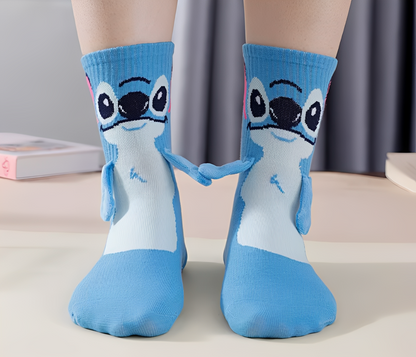 Stitch & Angel: Magnetic Couple Socks