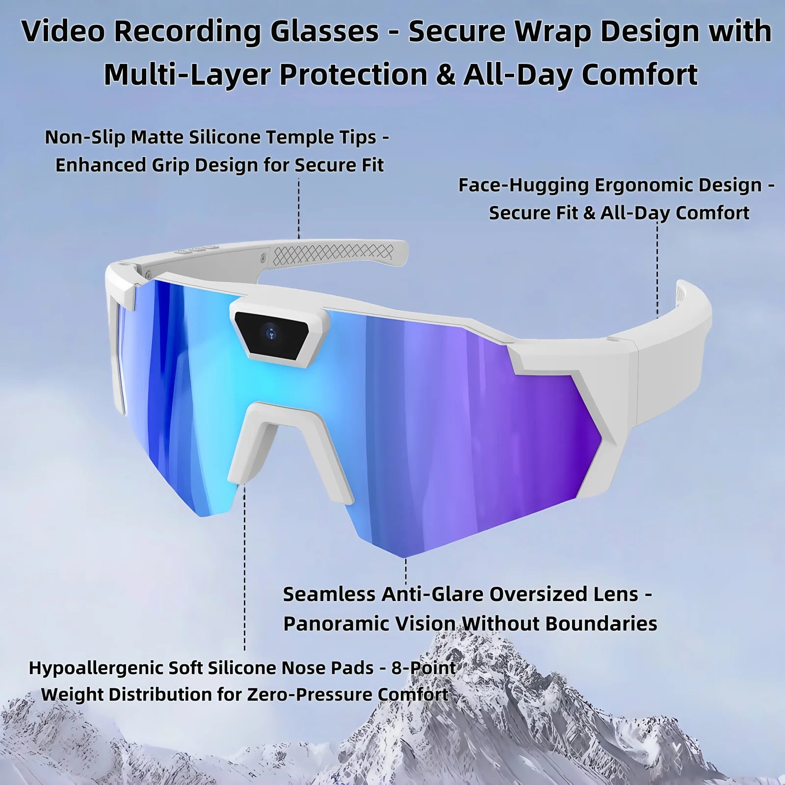 Smart Video Recording Glasses